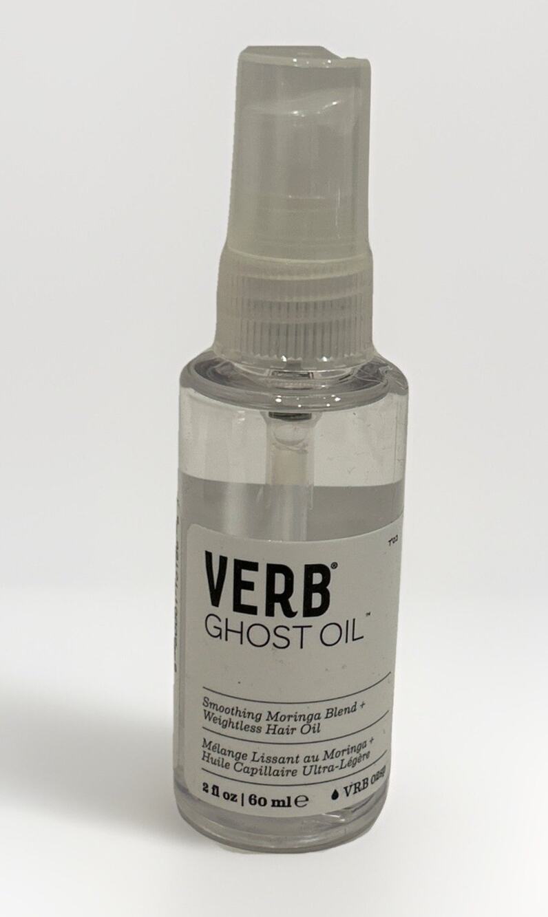 VERB Ghost Oil Smoothing Moringa Blend Weightless Hair Oil 2oz/60mL Full SZ $18